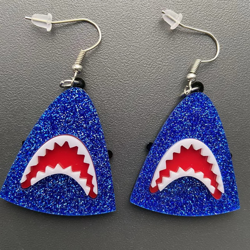 Acrylic Material 1 Pair Cute Exaggerated Animal Dinosaur Arylic Drop Earrings