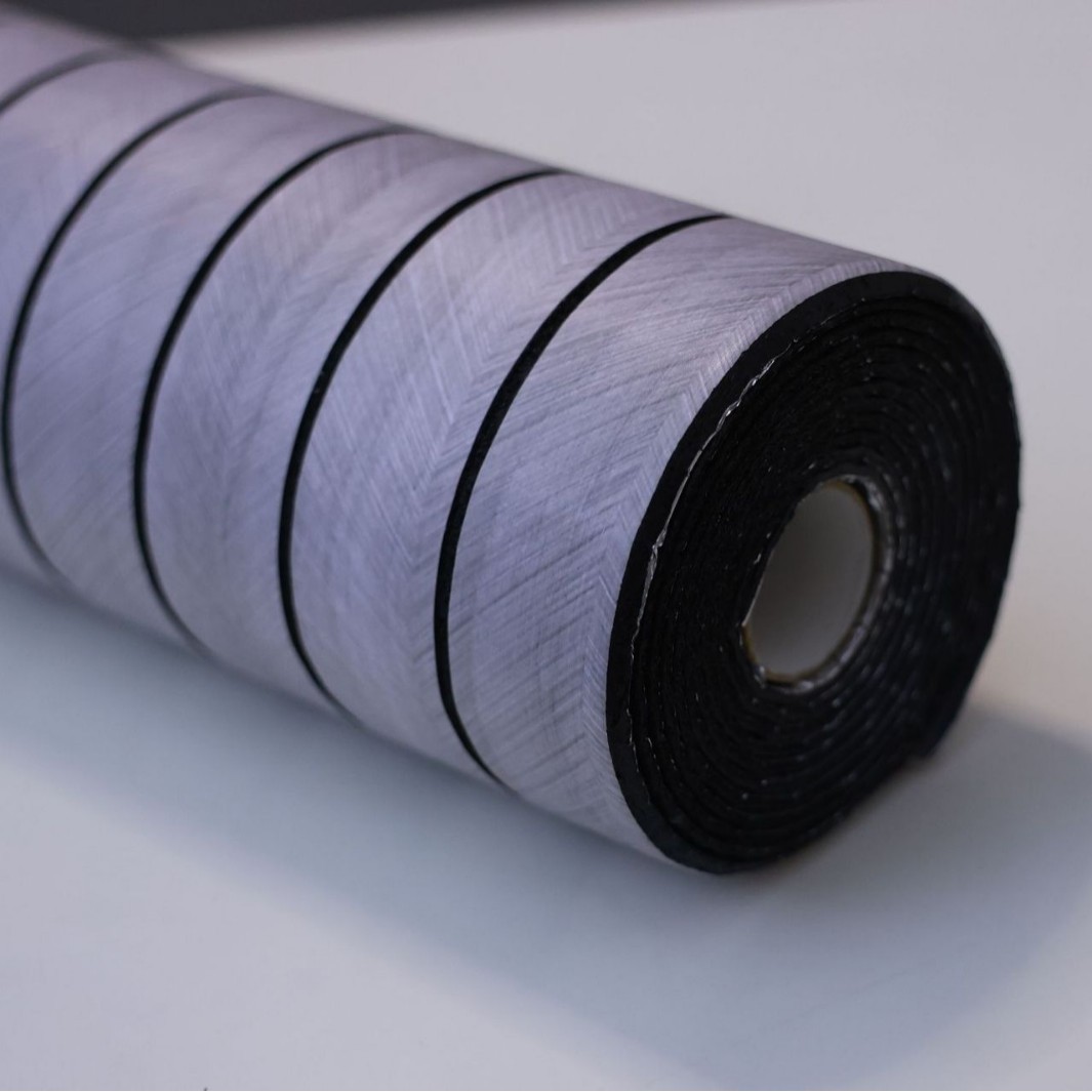 밝은 회색 물고기 뼈 패턴 [입체 홈]