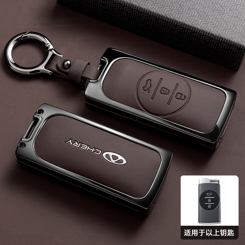 모델 B 싱글 쉘 모카 브라운 + 링 버클