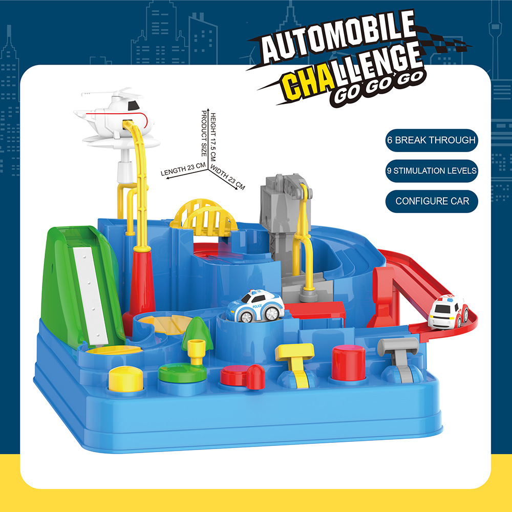 블루 어드벤처 + 자동차 2대 [영어 컬러박스]