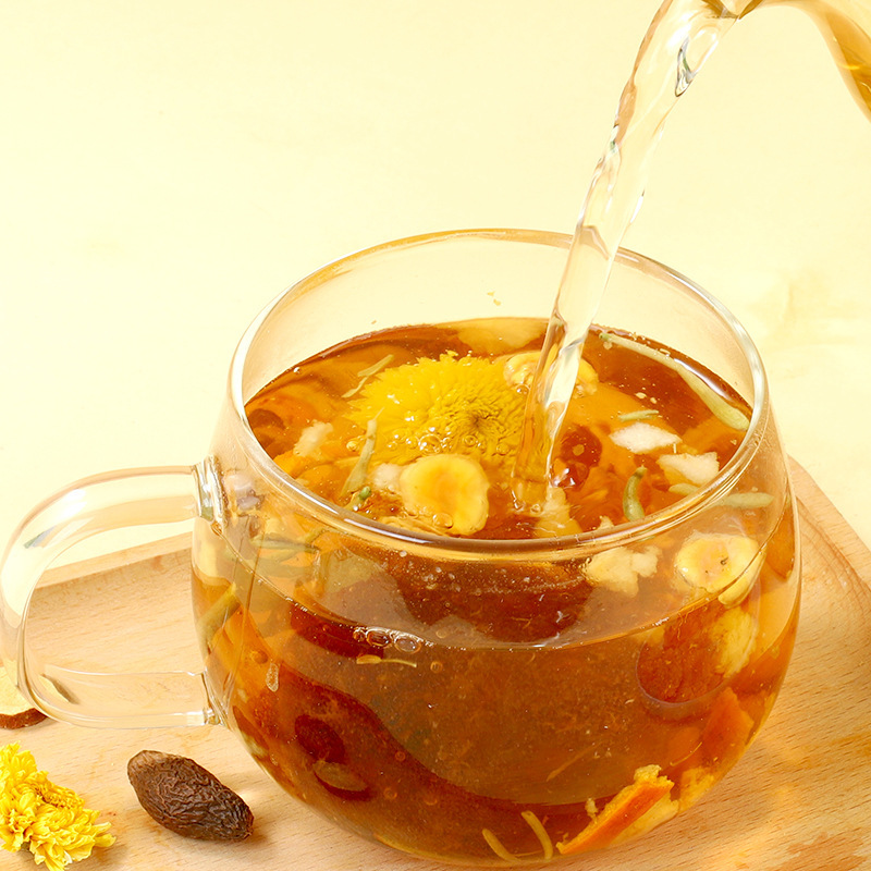 Pang Da Hai Luo Han Guo Herbal Tea Blend 100g Whole Ingredient Chrysanthemum Snow Pear Tea key features