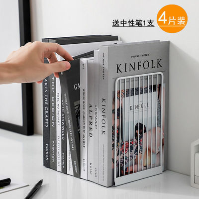 File Storage Rack[4 loaded]desktop Book Stand Bookends Book by bookends originality bookshelf