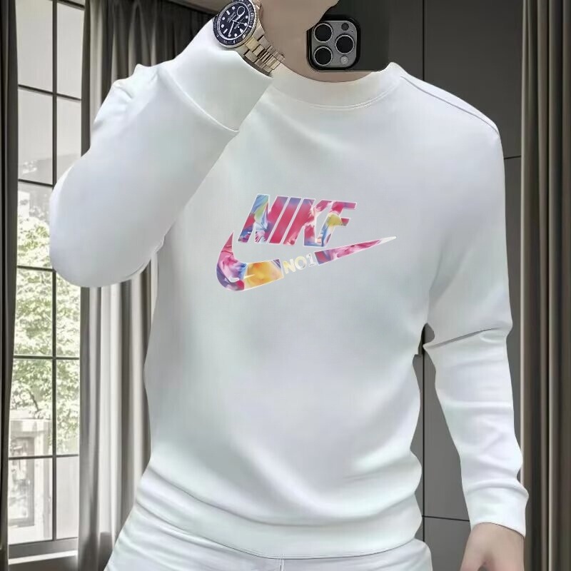 Foreign Trade Withdrawal Discount Trendy Brand Round Neck Sweatshirt Men's 2025 Spring American High Street Simple Fashion Casual Top Foreign Trade Withdrawal Discount Trendy Brand Round Neck Sweatshirt Men's 2025 Spring American High Street Simple Fashion Casual Top