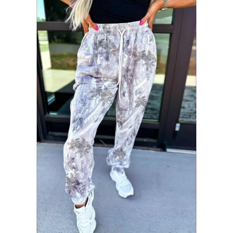 Conjunto Deportivo para Mujer de Poliéster y Elastano con Estampado Digital