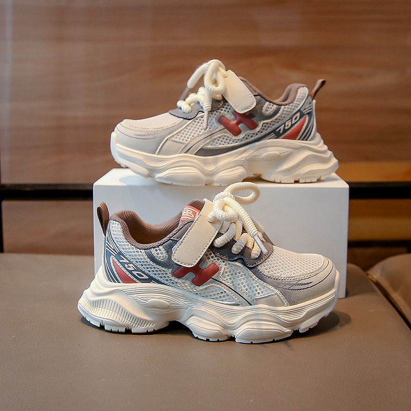 Frühling und herbst neue weichen boden sport schuhe net oberfläche jungen alle spiel laufschuhe_voghion.com