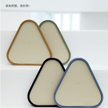 酒店皮具用品套装木纹托盘皮质宾馆洗漱用品盒易耗品盒厂家直销