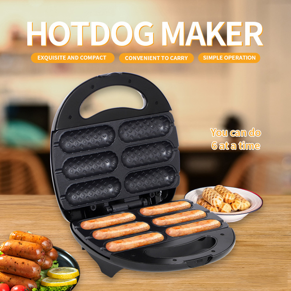 110V EE.UU. 220V Euro perros calientes tostador de salchichas tostador de salchichas tostador de salchichas tostador de fritos Hotdog Maker