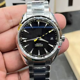 Fully Automatic Mechanical Watch Seamaster 150 Cross-Border Wholesale Dropshipping European Seamaster Bumblebee Men's Luminous Waterproof Watch