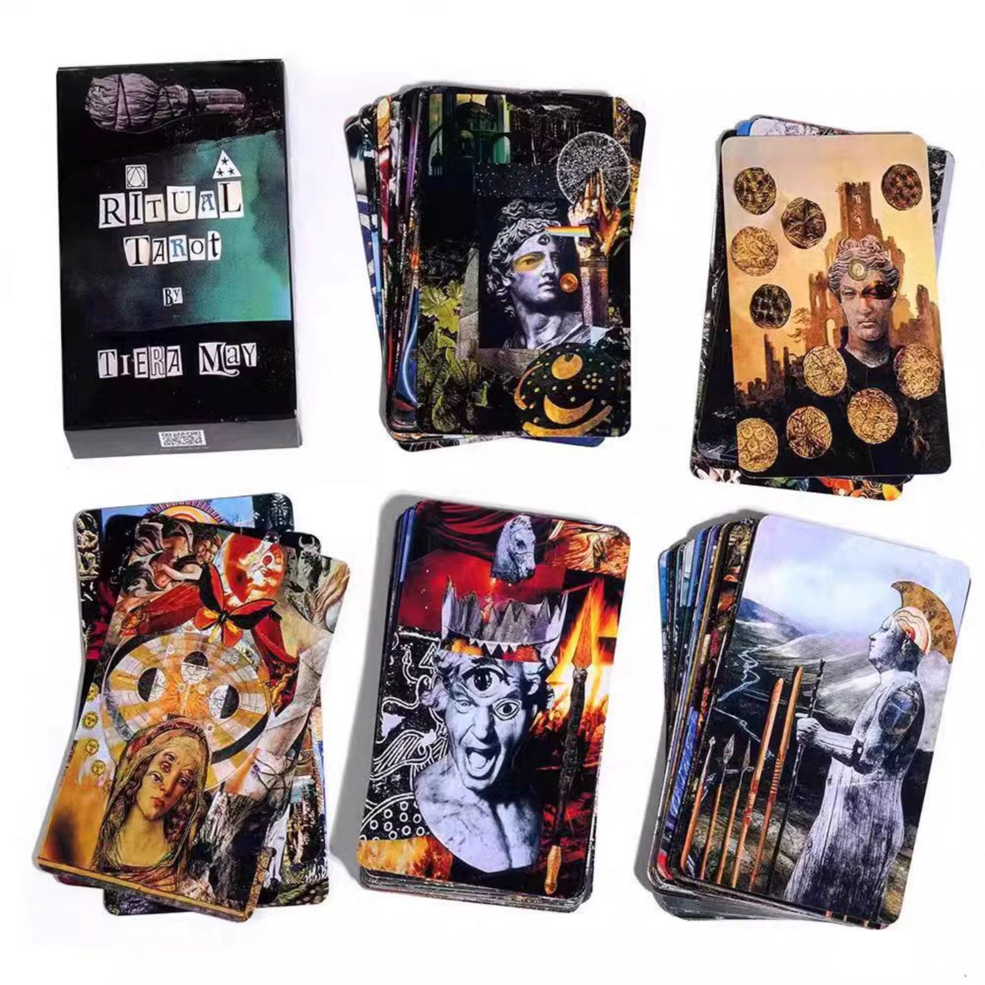 Ritual Tarot Card Deck Party Board Game English Version Strategy_voghion.com