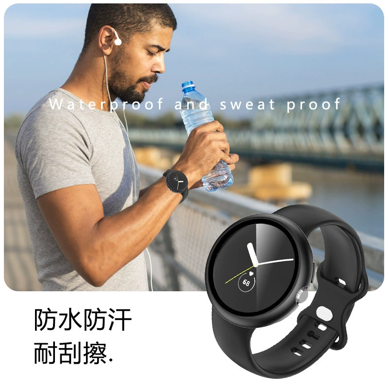 Чехол защитный для Google Pixel Watch, PC панель, универсальный защитный корпус