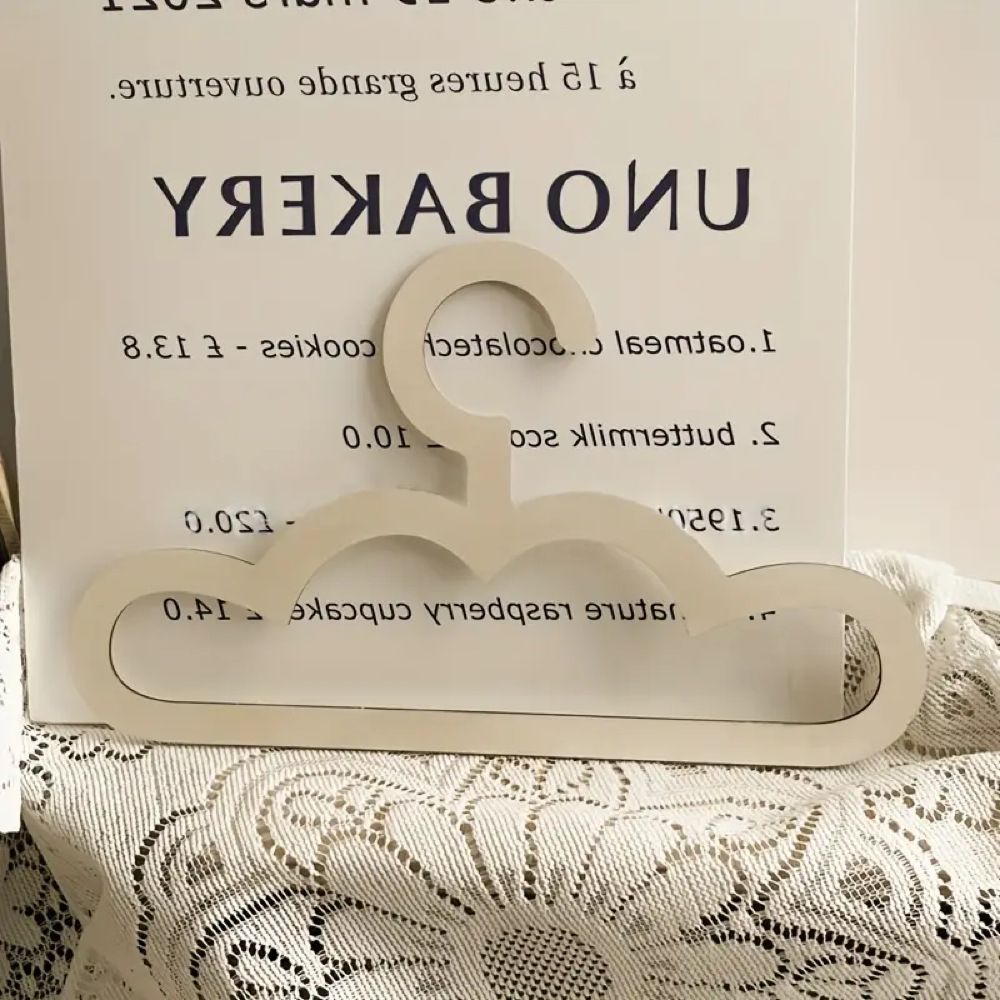 Sınır ötesi INS İskandinav tarzı ahşap ayı bulut çocuk elbise askısı DIY bebek yaratıcı evcil hayvan çocuk elbise askısı