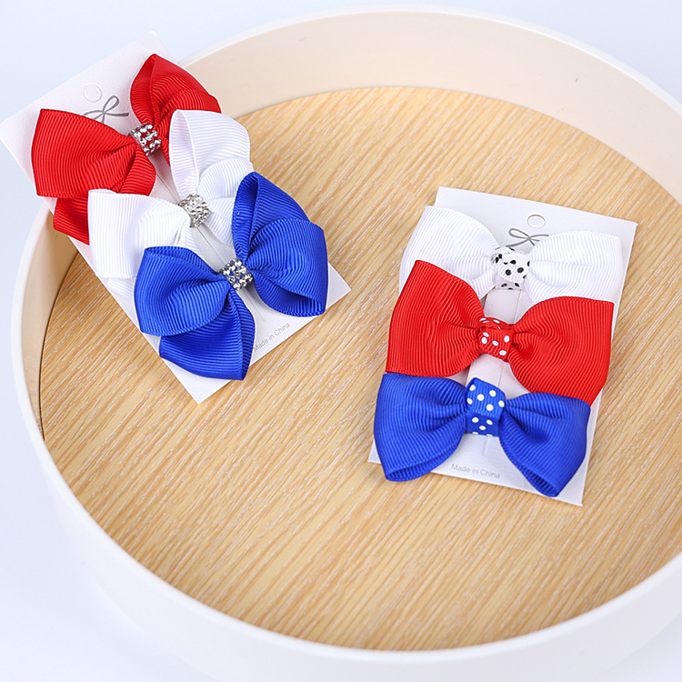 1000g Weight Children's Headwear Wholesale American National Day Thread With Hairpin