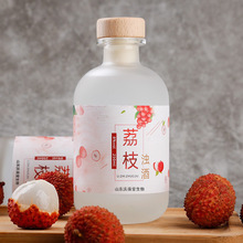 荔枝浊酒定制加工 瓶装低俗起泡酒oem加工出口果酒贴牌代工