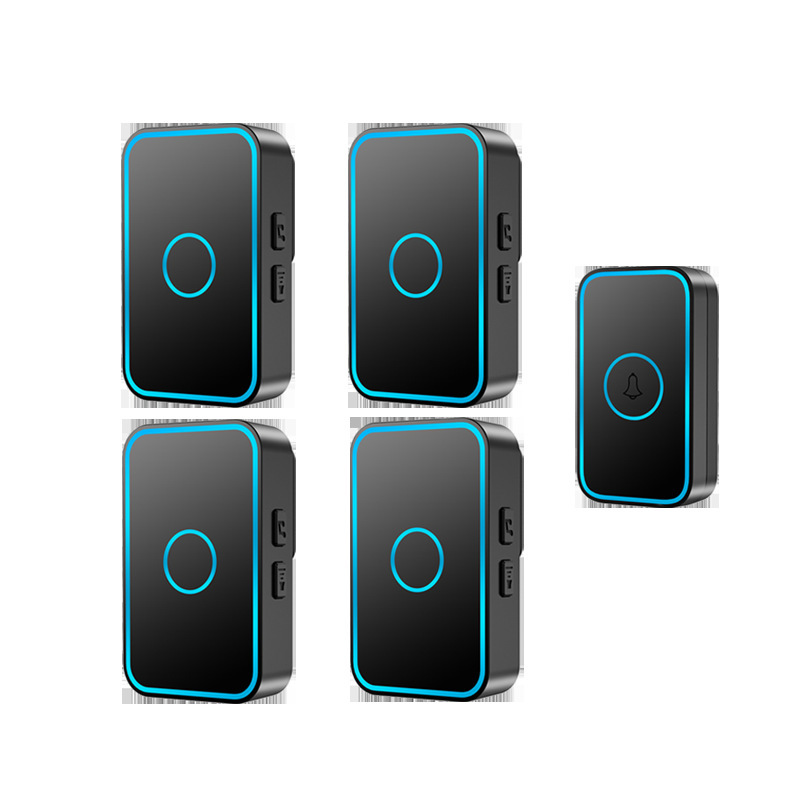 远距离无线门铃智能遥控电子门铃无线家用跨境厂家批发外贸一拖四