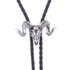 Tai Yin Cattle Bone Skeleton Bolo Tie