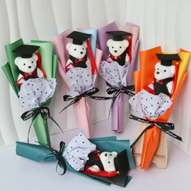 鲜花花艺制品;香皂花;毛绒玩具