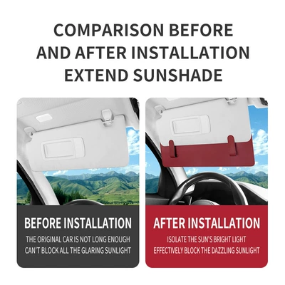 Document Holder Storage Case — Car Glasses Clip/Bill Clip