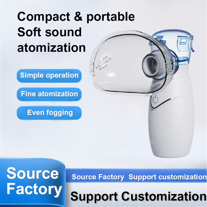 Foreign Trade Model Small Portable Atomizer Handheld Micro-Mesh Atomizer Cross-Border Household Large Mist Volume Atomizer