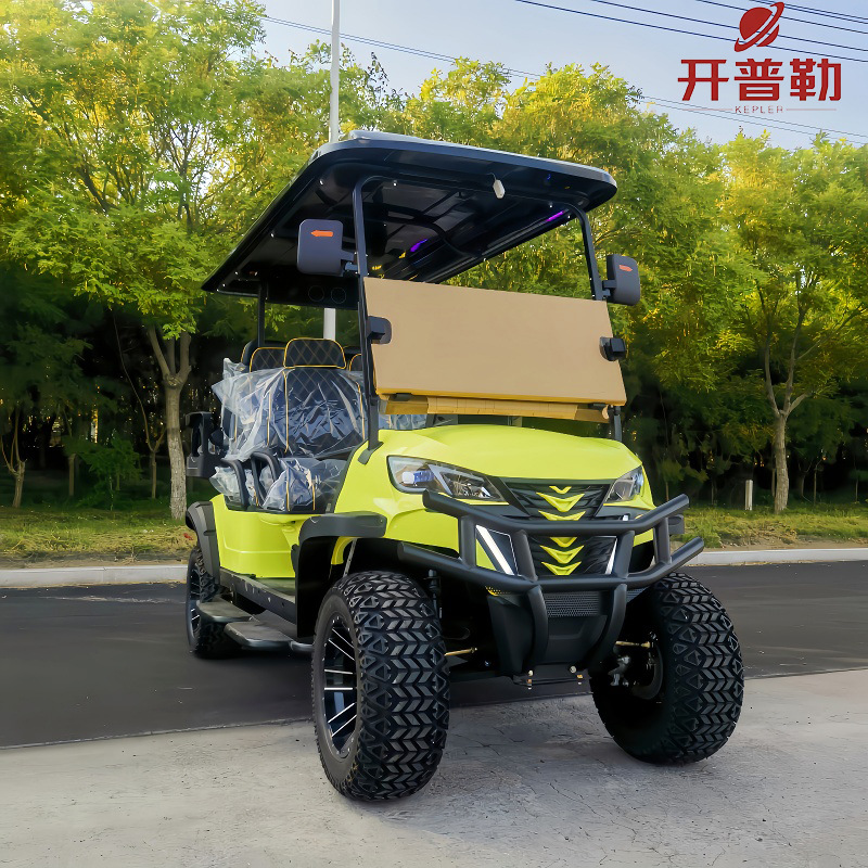New Electric Golf Cart Off-Road Vehicle Scenic Area Factory Sales Office Sightseeing Tour with Car Golf Cart