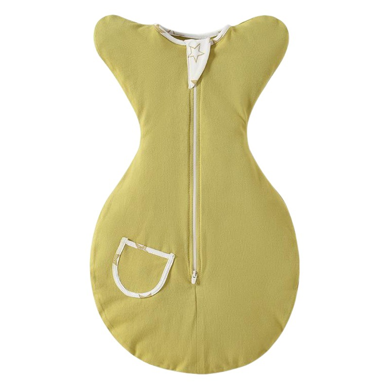 Saco de dormir para bebé de Amazon, anti-sobresalto, para recién nacidos, para todas las estaciones, con orificios para los brazos, tipo saco de dormir con diseño de ala de pollo.