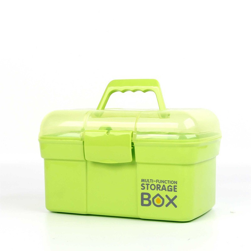 Caja de la medicina del hogar caja de almacenamiento de la medicina gran capacidad pequeña caja de primeros auxilios caja de la medicina caja médica fábrica al por mayor