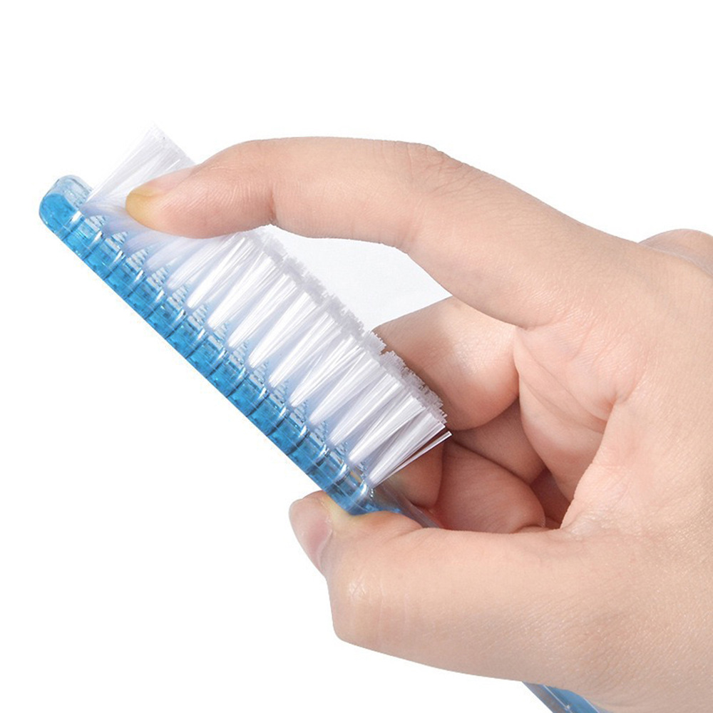 Fábrica directa herramientas de manicura cepillo de cristal cepillo de polvo cepillo de placa larga cepillo de manicura