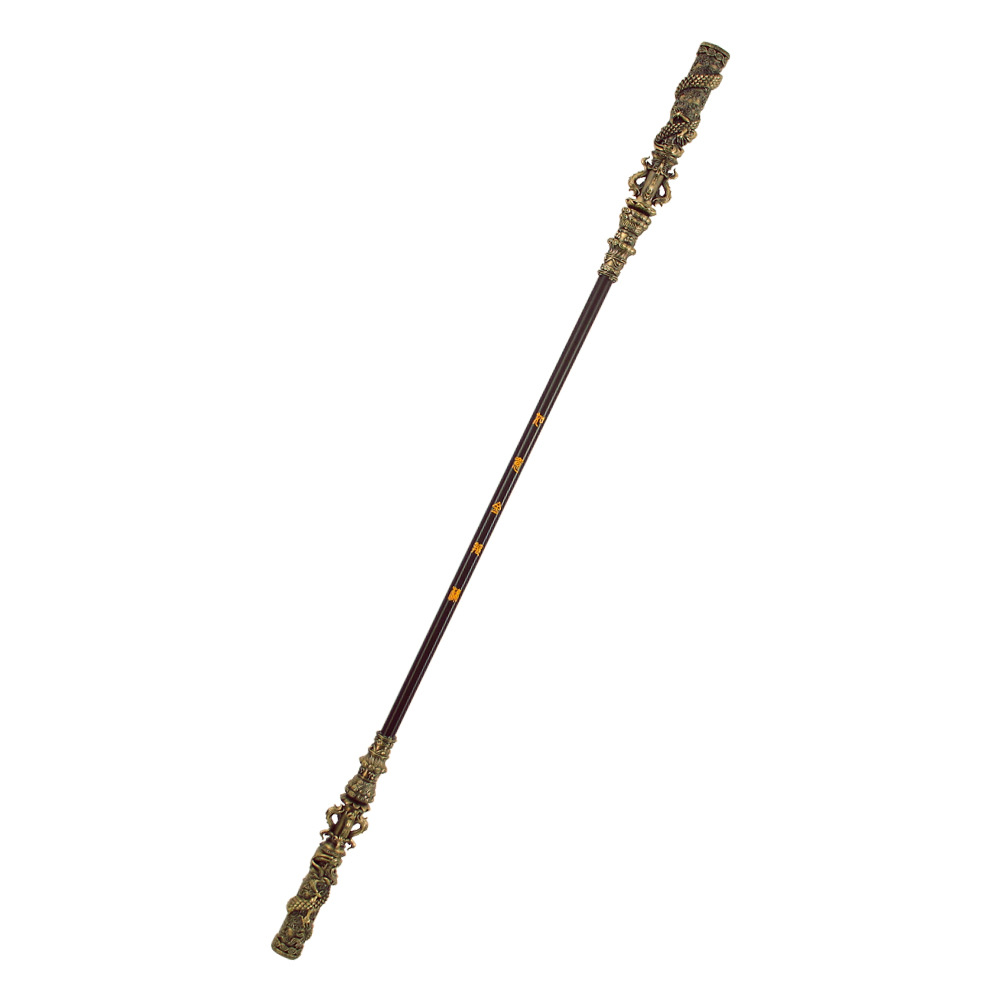 WUKONG GOLDEN HOOP 합금 모델 2M 초대형 RUYI GOLDEN HOOP 사면 중공 QITIAN MONKEY KING 무기