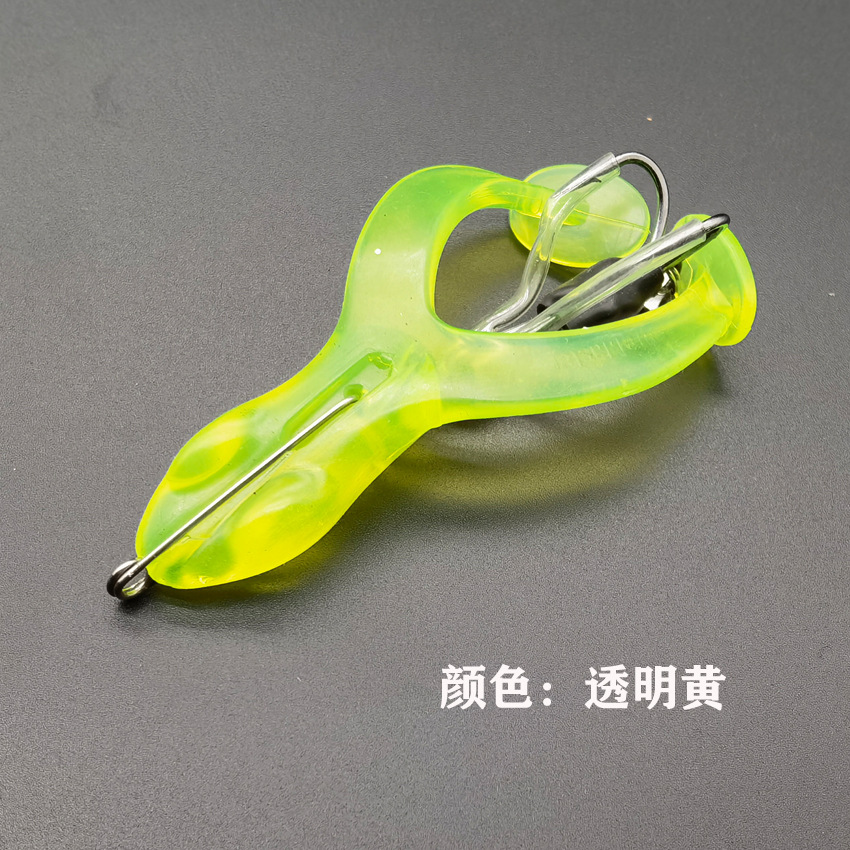 Soft Frogs Fishing Lures Spinner Blade Baits Fresh Water Bass Swimbait Tackle Gear