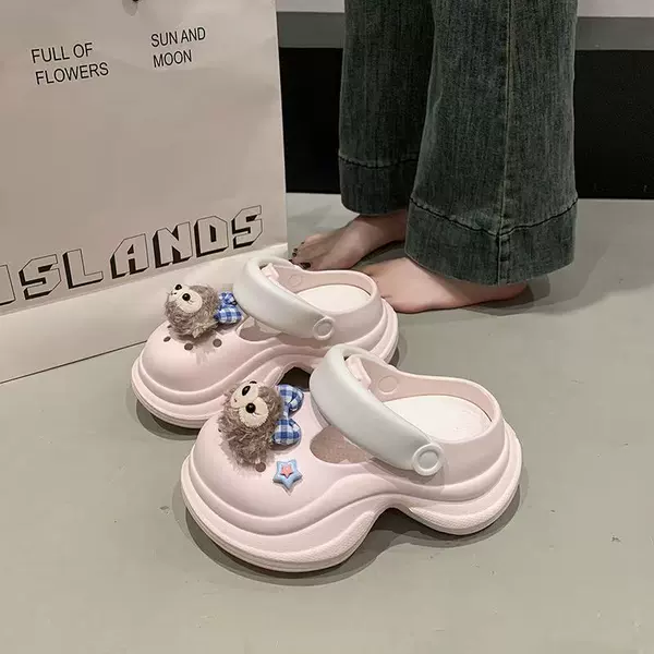 Slim waist pink [Blue Dafei Bear]