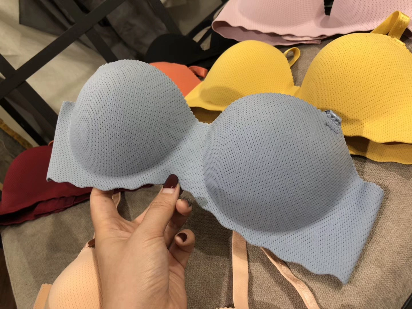 Push-up Wireless Bra, Women's Comfortable Everyday Bra, Sizes 32/70–38/85 AB
