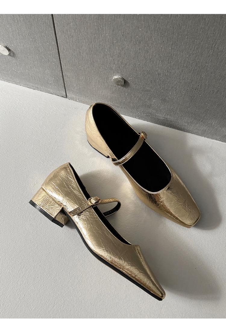 CHIKO Zayna Square Toe Block Heels Mary Jane Shoes