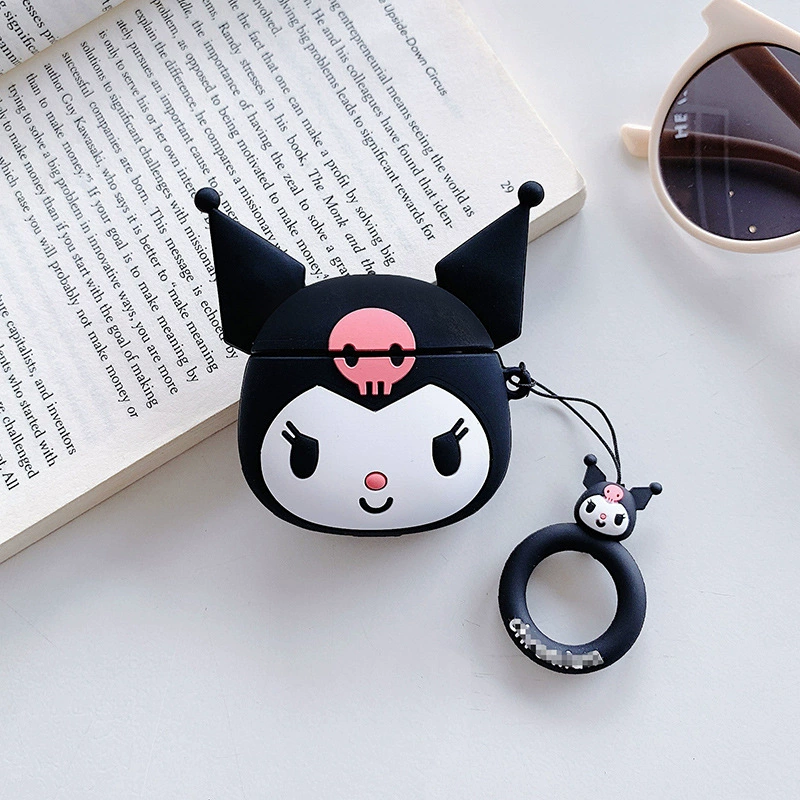 Apple, wireless headphones, compatible silicone cartoon cute protective case, bluetooth, pro2