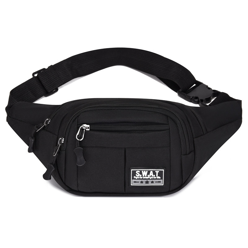 Deportes al aire libre multifunción anti-salpicaduras de agua cajero negocio bandolera bolsa de pecho para hombres y mujeres para trabajar resistente al desgaste de gran capacidad