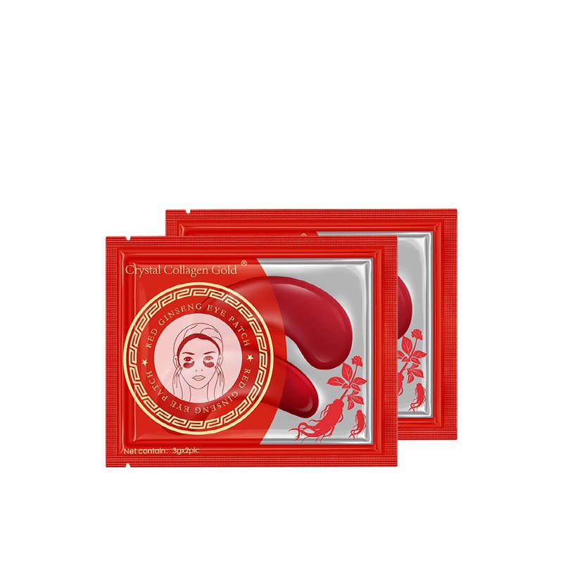 Mascarilla de ojos transfronteriza de colágeno y oro, parche hidratante para ojos con diseño de mariposa, fabricante mayorista para comercio exterior