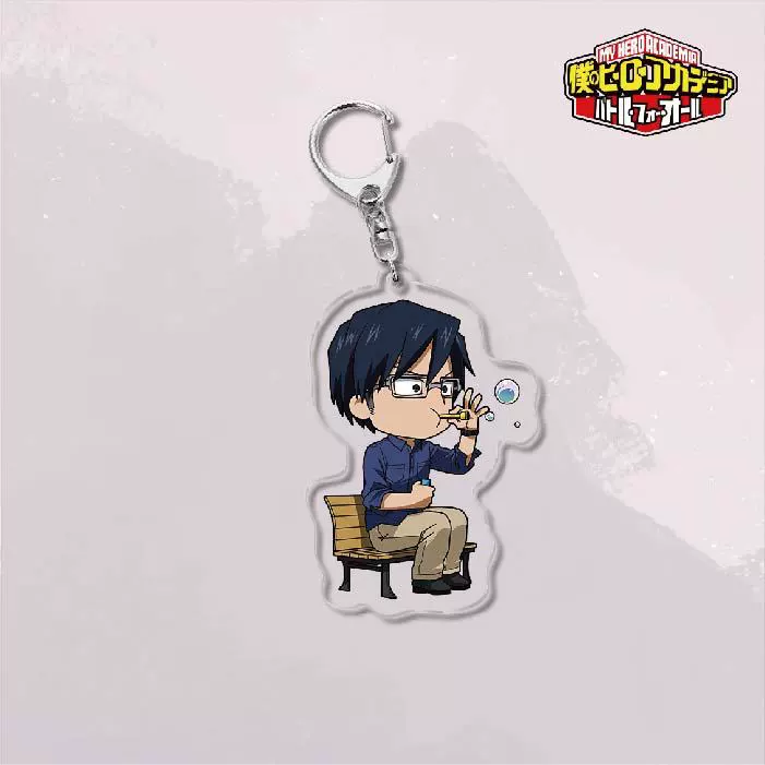 acrylic keychain, heroes, creative jewelry, Birthday gift