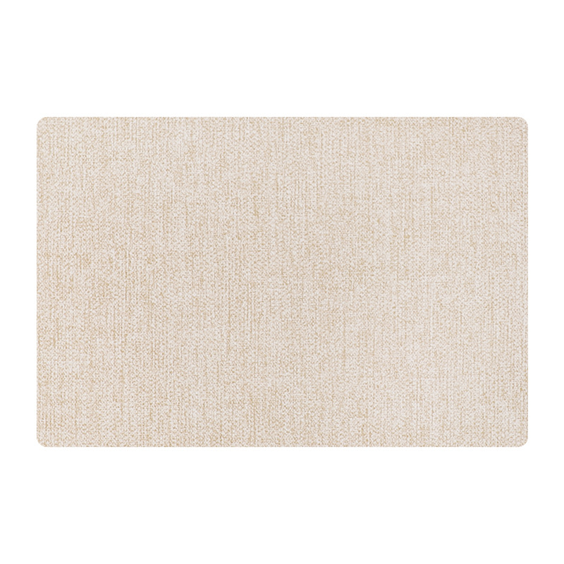 Cuero de PVC imitación tela almohadilla de aislamiento térmico almohadilla de protección de mesa de comedor almohadilla de mesa de comedor almohadilla de platos aislamiento térmico resistente a altas temperaturas cubiertos