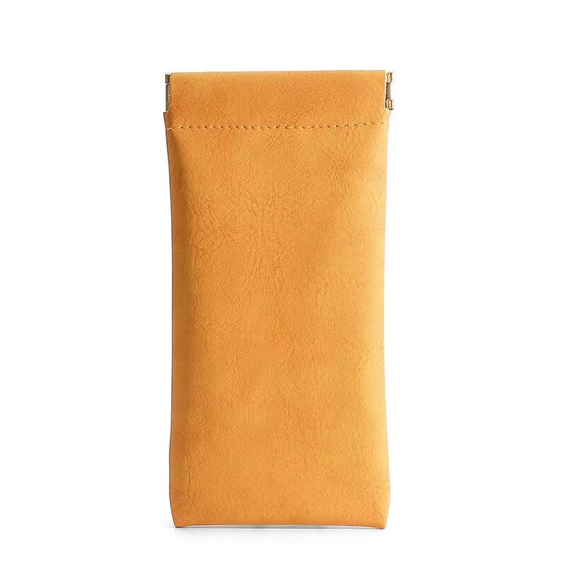 Glasses Storage Bag Compression-resistant Portable Sunglasses Sunglasses Automatic Closing Srapnel Storage Box Eye Storage Bag for Women