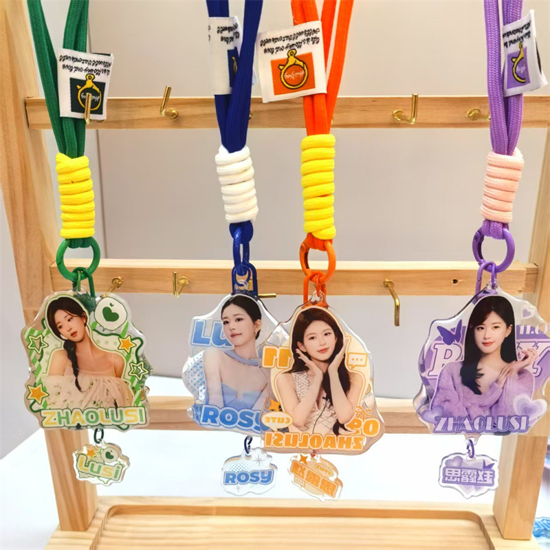 ホットスターアクリルキーホルダーペンダントエポキシアクリルストラップ学生バッグペンダントギフト卸売|undefined