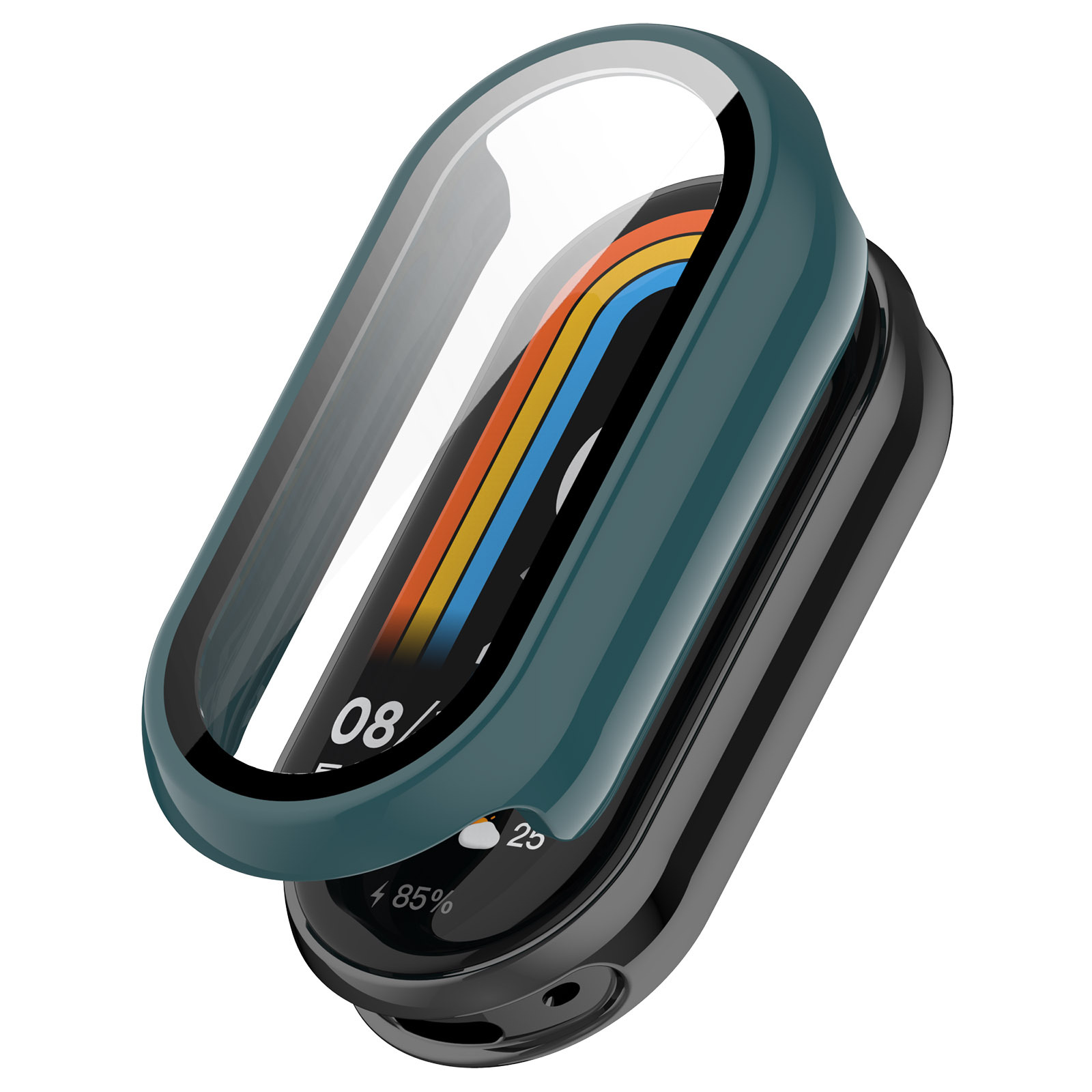 Xinyuan Shuntong is suitable for the NFC standard case and film integrated Mi 8/9 tempered film watch case of Mi Band 10 undefined