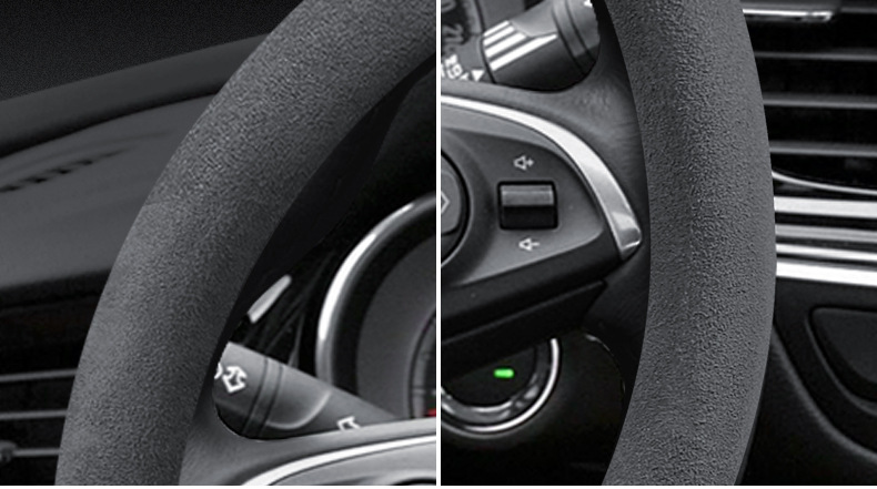 Dedicated to Tesla Model3 steering wheel cover flip Tesla modely model3 car fur handle cover