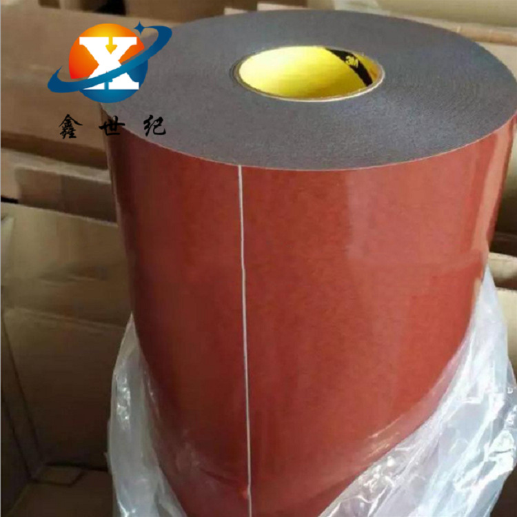 3MEX4008黑色密封条胶带 VHB汽车泡棉双面胶带 丙烯酸泡棉双面胶