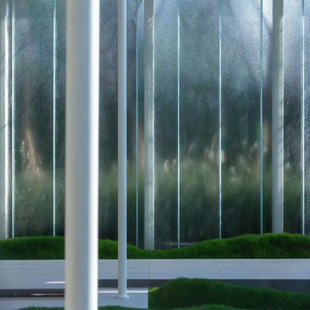 Manufacturers can set Hot melt glass screen hot melt tempered glass art glass background wall shower room glass