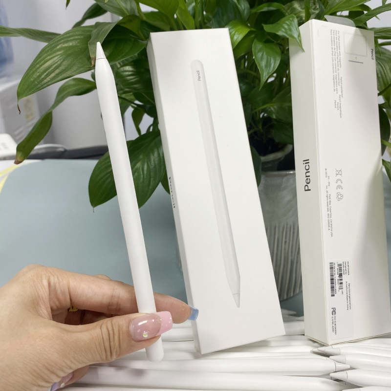 マグネット式充電式ipadコンデンサーペンに適用アップル二代筆apple pencilタッチペン絵画ペン|undefined
