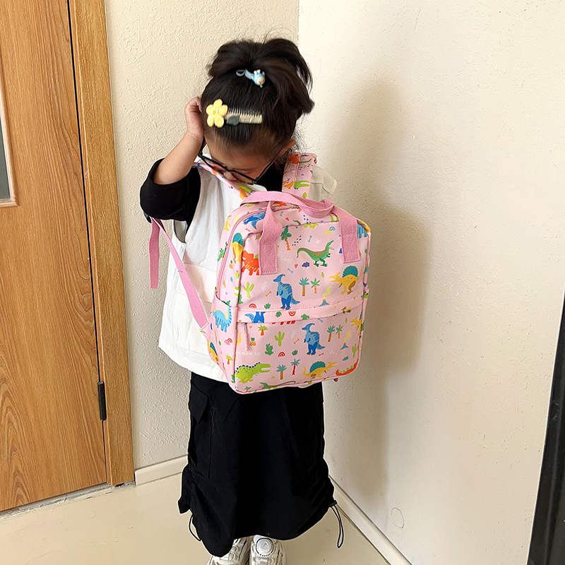 Andralyn uus laste trendikas seljakott multifilmi dinosauruste lasteaia koolikott Armas ja moodne suure mahutavusega raamatukott_voghion.com