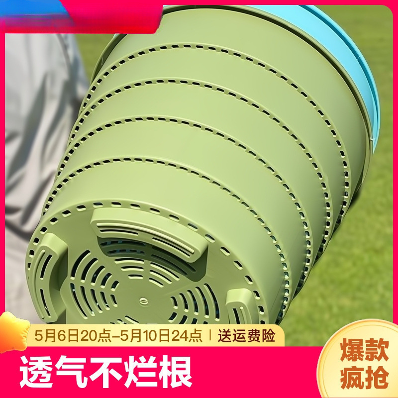 控根透气大号青山加仑月季绣球加厚塑料绿植防烂根兰花盆耐用桌面|undefined