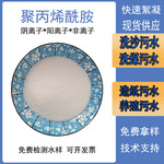 高粘水处理聚丙烯酰胺 阴离子絮凝剂 污水净化高分子PAM