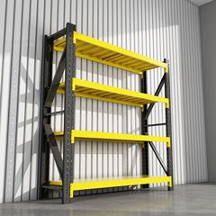 倉儲重型置物貨架家用多層落地收納商用超市快遞超強承重鐵架子