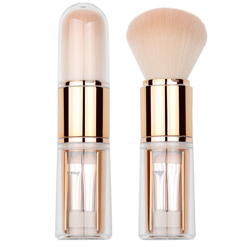 5-in-1 텔레스코픽 브러시 세트-로즈 골드+OPP 포장