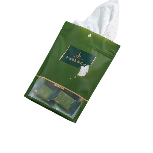 Brand Direct Wholesale AMORTALS Er Muo Grape Disposable Compressed Towel Traveling Portable Authorized 