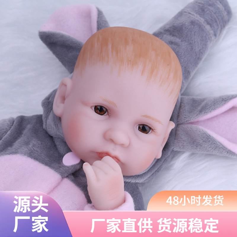 Muñecas de juguete mini simulación CM muñecas renacidas bebés de vida adorable 28 niños en casa compañía